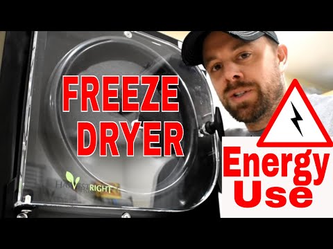 Reduce Energy Costs with Harvest Right Freeze Dryer: Power Consumption Tips